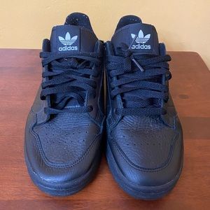 Size 9.5 - Adidas Continental 80 Rascal Core Black